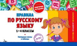 Правила по русскому языку: 1-4 классы