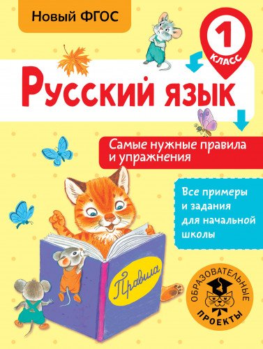 Русский язык. Самые нужные правила и упражнения. 1 класс