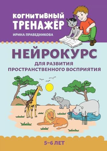 Нейрокурс для развития пространственного восприятия: 5-6 лет. 2-е изд