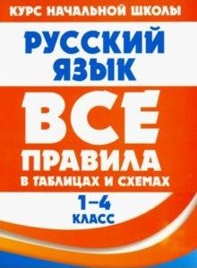 Русский язык.Все правила в таблицах и схемах.1-4 кл.