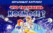 Что ты знаешь о космосе?