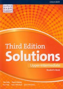 Solutions Upper Intermediate SB,  3rd ed.