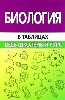 Биология.Весь школьный курс в таблицах