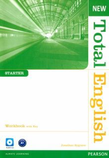 New Total English Starter WBk + Key + CD-ROM