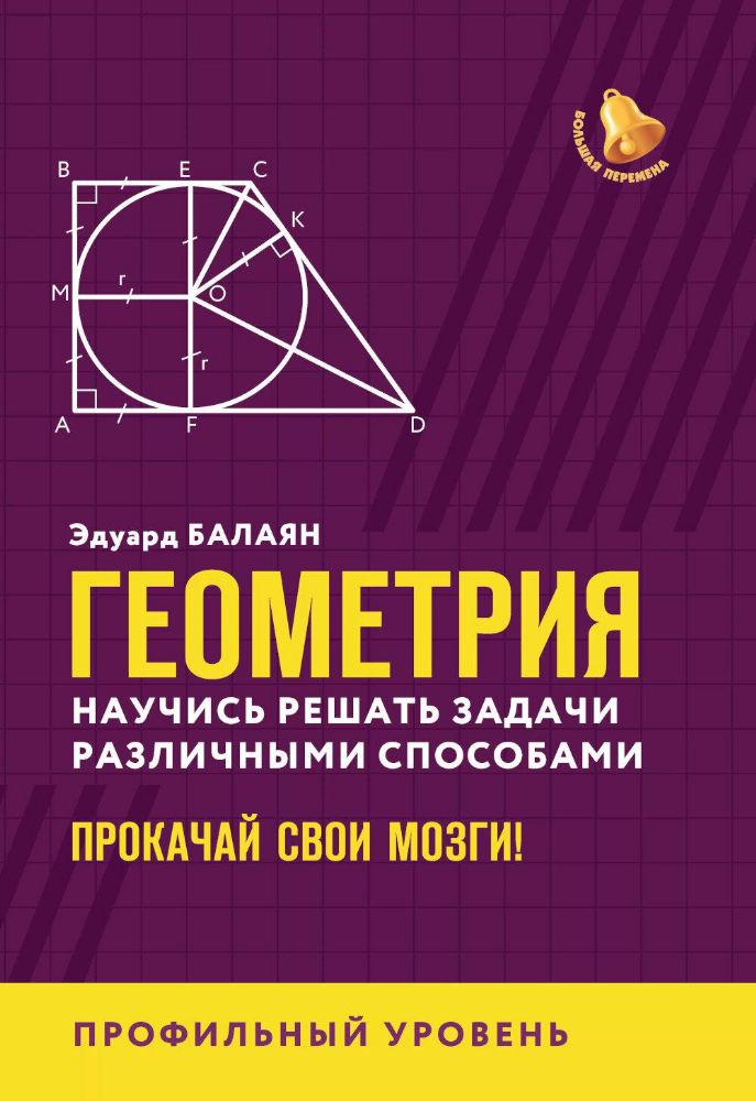 Геометрия. Научись решать задачи различными способами. Прокачай свои мозги! Профильный уровень. 2-е изд., доп