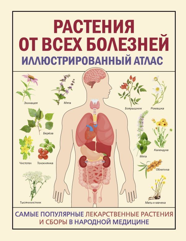 РАСТЕНИЯ ОТ ВСЕХ БОЛЕЗНЕЙ. Иллюстрированный атлас