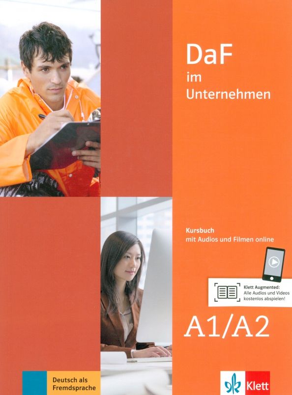 DaF im Unternehmen, Kursbuch A1-A2+Audios+Film onl