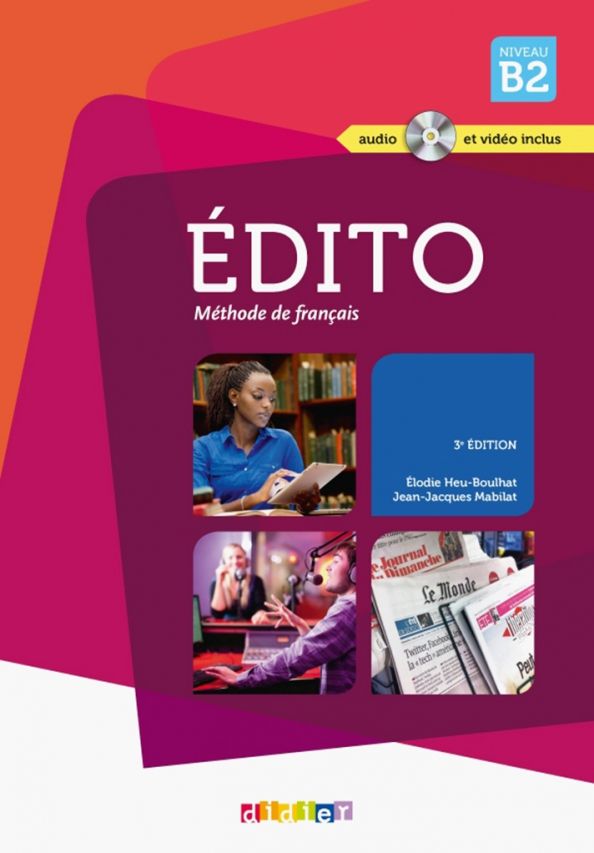 Edito B2 NEd - Livre + DVD-PAL