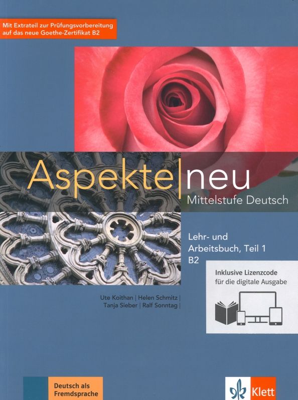 Aspekte Neu B2 LB+AB + Online Teil 1 + CD