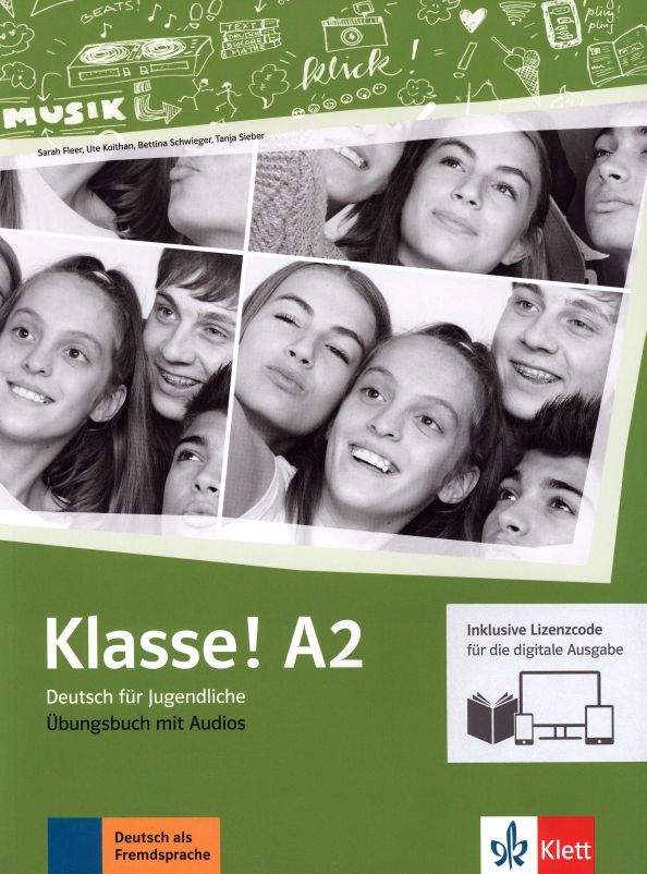 Klasse! A2 Ubungsbuch + Online