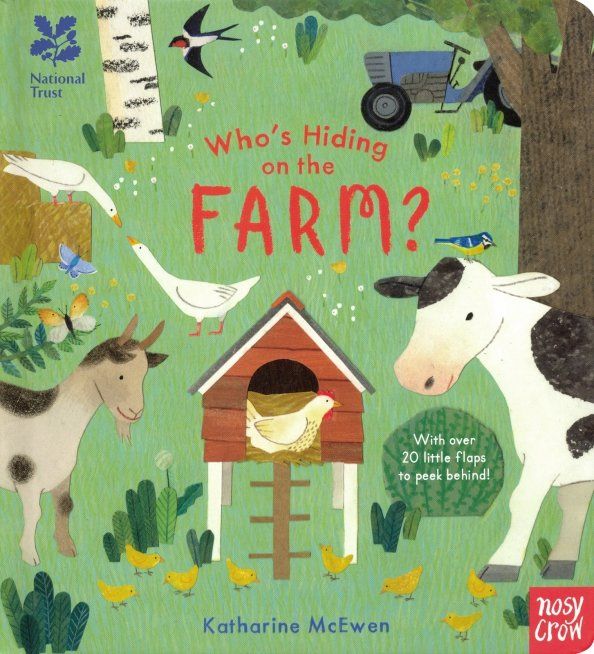 Whos Hiding on the Farm?  (board book)'