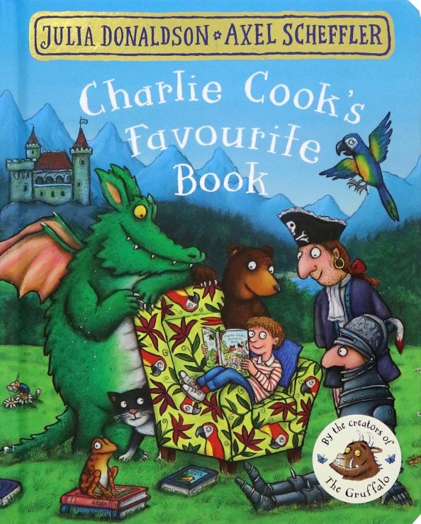 Charlie Cooks Favourite Book  (board book)'