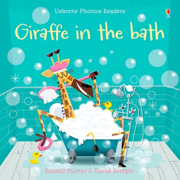 Giraffe in the Bath