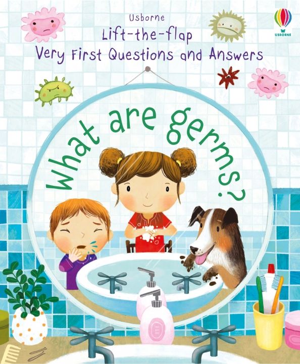 Questions & Answers: What Are Germs? (board book)