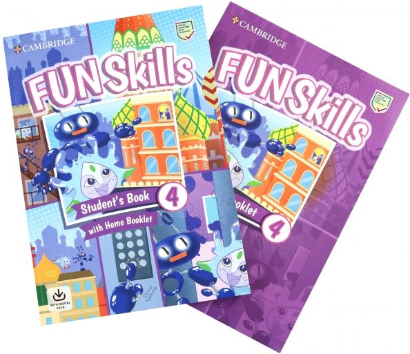 Fun Skills Level 4 Students Book and Home Booklet'