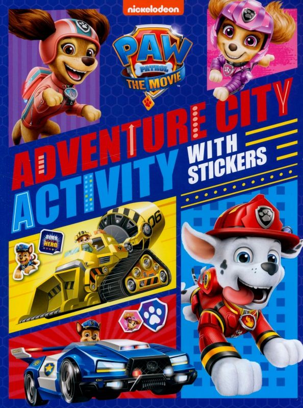 Paw Patrol Movie Sticker Book